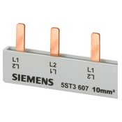 Шина Siemens 2-полюсная, 63A, 16мм2, на два 2-мод. устр., не режется