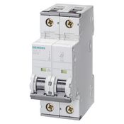 Автоматический выключатель Siemens 6kA, 2-пол., C-0,5А