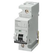 Автоматический выключатель Siemens 10kA, 1-пол., D-80А, 1,5 мод., 5SP4180-8